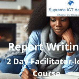 Report Writing Course facilitator-led