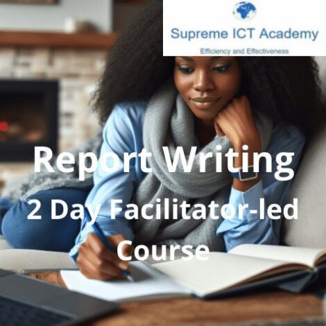 Report Writing Course facilitator-led