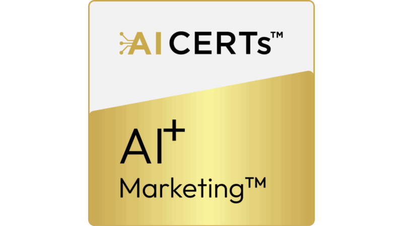 AI+ Marketing™
