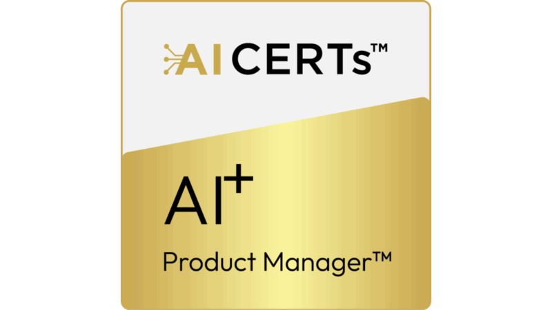 AI+ Product Manager™