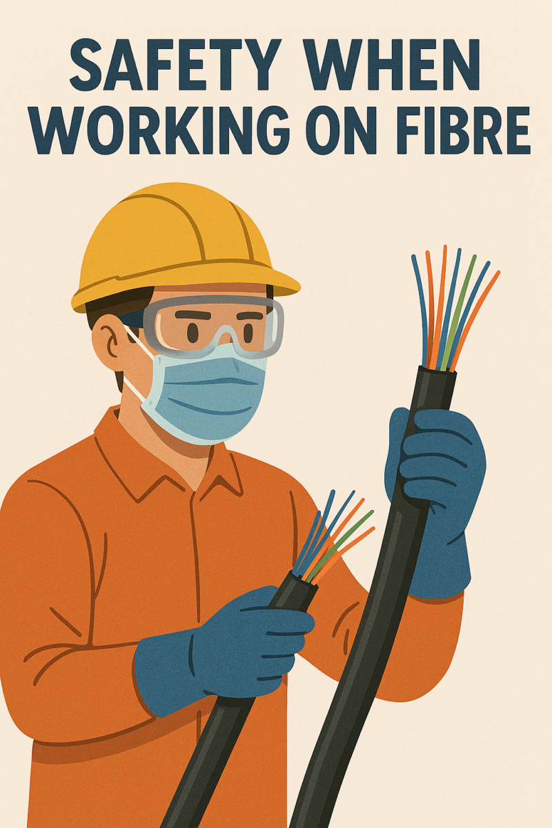 Safety when working with Fibre